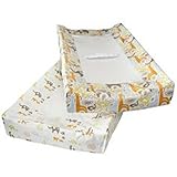 Room 365 Unisex Zoo Pom Pom Baby Boy Nursery Changing Pad Cover Multi by Room101