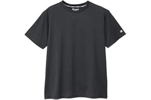 [チャンピオン] Tシャツ 半袖 丸首 抗菌防臭 速乾 UVカット スクリプトロゴ ショートスリーブTシャツ メンズスポーツ C3-ZS304