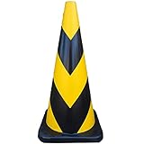 ラバーコーン・無反射・黄黒・約4.2kg（700mm）