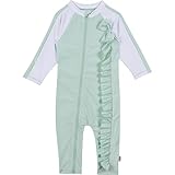 SwimZip SWIMWEAR ベビー・ガールズ US サイズ: 6-12 Months カラー: グリーン