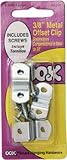OOK 50234 3/8-Inch Offset Clip with Hardware by OOK