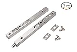 BTMB 10インチステンレススチールドアフラッシュボルトwith Strike and Screws (1ペア)