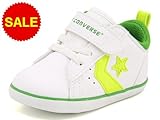 converse(コンバース) MINI P-L N(ミニP-LN) 7CK445 ホワイト/ライトグリーン/グリーン