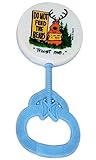 Plastic Baby Rattle - Hand Held Shaker - Blue. by Closeoutservices