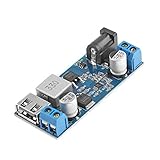 volflashy DC-DC 24V 12V～5V 5A 降圧 電源 バック コンバータ 可変 USB 降圧 チャージ モジュール