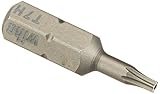 Wiha 70150 Tamper Resistant Torx Bit, Insert Bit Packs, T7s x 25mm, 2 Pack by Wiha