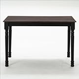 ヴィンテージデザイン おしゃれな木目のデザイン 木製テーブル ダイニングテーブル4人掛け ブラック カントリー調