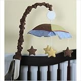 GEENNY Musical Mobile For Boutique Airplane Aviator 13 PCS Crib Bedding Set by GEENNY [並行輸入品]