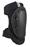 ALTA 50410.52 AltaSAFETY AltaFLEX FR Knee Protector Pad, AltaGrip Fastening, Flexible Cap, Long, Bla