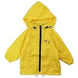【オールシーズン】 POSTAR(ポスター) ワンポイントレインウインドブレーカー 110cm /YELLOW NO.P-6611-25