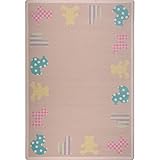 Joy Carpets Kid Essentials Infants & Toddlers Frisky Friends Rug Multicolored 3'10 x 5'4 [並行輸入品]