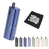 【2/SOUL】GEEKVAPE SOUL 2 ギークベイプ ソウル2｜大容量2100mAh＆爆速充電・前作カートリッジ互換｜FlavorKitchenオリジナルポーチ付属/VAPEスターターセット (Harbor Blue)