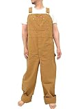 (ディッキーズ) Dickies 大きいサイズ メンズ オーバーオール ダック 1color 40 キャメル