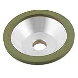 uxcell　ダイヤモンドカップ ダイヤモンド研削砥石　ボウル形状　240グリット　100mm x 32mm