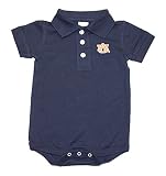NCAA公式オーバーンTigers Infantゴルフシャツロンパースワンジー