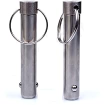 High Quality QB115.1 Dia5~16mm All Stainless Steel Solid Quick Release Pins Spring Ball Lock Pins With Ring