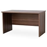 LOWYA （ロウヤ） デスク 机 パソコンデスク オフィスデスク コードスリット付き 全面化粧板 シンプル 幅120cm 奥行70cm 新生活 ウォルナット