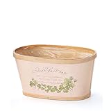 GREEN HOUSE 【ANTIQUE FRENCH POT】 Clover (ナチュラル) (245×130×115mm) 3320-B