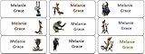 30 Personalized Waterproof Name Labels Disney Zootopia Labels Name Labels Personalized Name Labels P