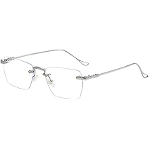 メガネ様リクエスト品 Amazon.co.jp: [kowaku] ファッションリムレス眼鏡、透明な眼精