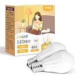 【五年保証】Linkind LED電球 口金直径E17 40形相当（3.7W） 440lm 電球色 広配光 密閉形器具対応 長寿命40000