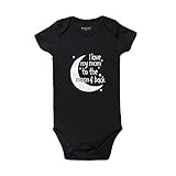 ROMPERINBOX SHIRT ユニセックス・ベビー カラー: ブラック