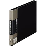 キングジム クリアーファイル カラーベース B6 (E型) 20枚 110C 黒