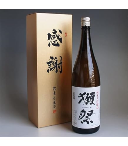 Amazon.co.jp: 獺祭 純米大吟醸 23 磨き二割三分 感謝のギフト箱 金蓋