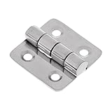 MagiDeal Heavy Duty Marine等級スタンプ316ステンレススチールボートキャラバンCupboardキャビネットロッカー引き出しドア突合せヒンジ3.8 X 3.8 X 0.2 CM