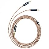 GUCraftsman 6N単結晶銅ヘッドホンアップグレードケーブル/代替ケーブルは4Pin XLR/4.4mm/2.5mm Focal Elegia Clear Stellia Elear Celestee Radiance Clear PRO Clear MG PROと互換性あり (4.4mm プラグ)
