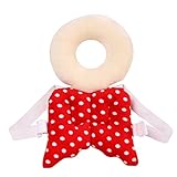 YideaHome天使の翼　可愛い 赤ちゃんのごっつん防止 天使のパッド 安全パッド 超軽量 ベビー 頭を保護 セーフティー エンジェルリング 枕 リュックタイプ 安全台 子供用 プロテクター ひも調