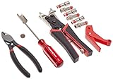Platinum Tools 90137 SealSmart CCTV Compression Coax Kit, w/Zip Case. Box. by Platinum Tools