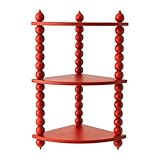 IKEA　RYSSBY　2014　コーナーシェルフユニット　32×71cm　レッド　60294071