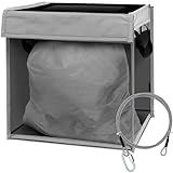 PYKES PEAK (パイクスピーク) カラスよけゴミ箱 ゴミネット 屋外 外置き カラス除けゴミネット 折りたたみ カラス避け ゴミ箱 ゴミステーション