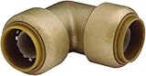 現金Acme gidds-421383lf Sharkbiteプッシュフィットエルボ90度、1 / 2 " x 1 / 2インチMNPT、鉛フリー