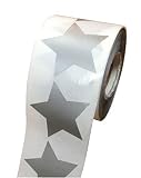 Smart Sticker Gold Star Shape Stickers - 3/4" Inch - 500 Per Roll - Shiny Metallic Foil Teacher Supp