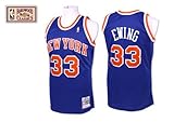 Mitchell & Ness NBAパトリック・ユーイングニックスAuthentic Throwback jersey-royalブルー ブルー