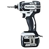 マキタ 充電式インパクトドライバ (バッテリー・充電器・ケース付) ホワイト TD138DRFXW