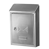Gibraltar HWVK0SS01 Mailboxes Hudson Vertical Locking Wall Mount Mailbox Gibraltar [並行輸入品]
