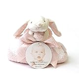 (ベアフットドリームス)Barefoot dreams/CozyChic Dream Buddie  ブランケット 530 (pink white)
