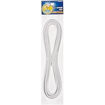 Amazon.co.jp: OHM 配線用 ビニール平行線 白 10m 1500W (04-7471