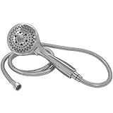 Distinctives Deluxe Massager Handheld Shower Head - 9 Spray Settings, Chrome [並行輸入品]