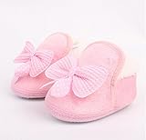 （デマ―クト）De.Markt　　ベビーシューズ　キーズ靴　女の子　男の子　靴 秋冬品　蝶結びリボン付き　柔らかい 靴底　1-3歳