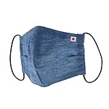 ジャパンブルー(Japan Blue) SETTO デニムマスク JAPAN Edition リネンシャンブレー ブルー 約14×23cm BMASK006