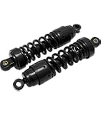 Amazon | SR400 対応 SR500 対応 リア サスペンション ブラック