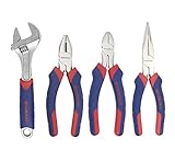 WORKPRO 4PCプライヤー&レンチセット W001301