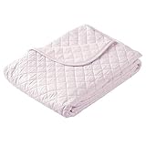 西川リビング 両面 敷きパッド カラリ シングルサイズ 綿100％ リバーシブル ウォッシャブル 7009 ピンク[10] シングル