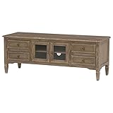 ローボード（テレビ台/テレビボード） ブロカントシリーズ 木製 引き出し収納/棚付き ブラウン 【完成品】