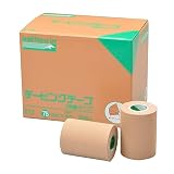 ニチバン バトルウィン テーピングテープ(伸縮) 12巻入り 75mm×4m(伸長時) E75