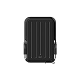 シリコンパワー SP Silicon PowerポータブルHDD 1TB 2.5インチ 外付け USB3.2 Gen1対応 (USB3.1 / USB3.0 / USB2.0 互換) IPX4 防水 耐衝撃 3年保証 ブラック SP010TBPHD66SS3K